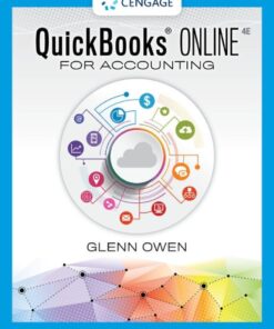 Using QuickBooks Online for Accounting 2021 - 4th Edition