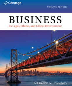 Business: Its Legal, Ethical, and Global Environment - 12th Edition