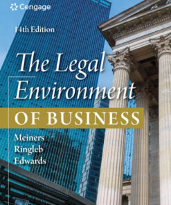 The Legal Environment of Business - 14th Edition