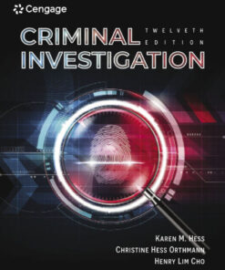 Criminal Investigation - 12th Edition