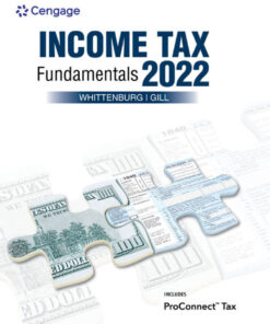 Income Tax Fundamentals 2022 - 40th Edition