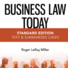 Business Law Today, Standard: Text & Summarized Cases - 13th Edition