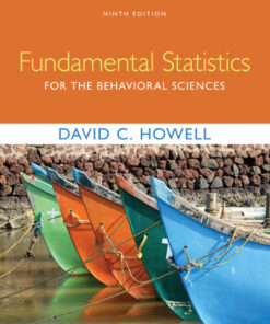 Fundamental Statistics for the Behavioral Sciences - 9th Edition