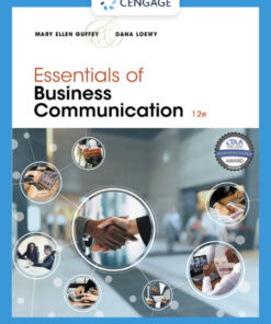 Essentials of Business Communication - 12th Edition