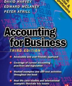 Accounting for Business - 3rd Edition