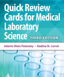 Quick Review Cards for Medical Laboratory Science - 3rd Edition