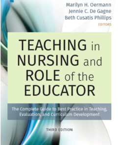 Teaching in Nursing and Role of the Educator - 3rd Edition