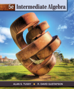 Intermediate Algebra - 5th Edition