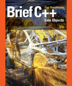 Brief C++: Late Objects - 3rd Edition