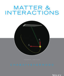 Matter and Interactions - 4th Edition