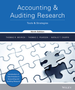 Accounting and Auditing Research: Tools and Strategies - 9th Edition