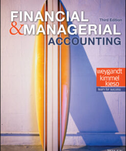 Financial and Managerial Accounting - 3rd Edition