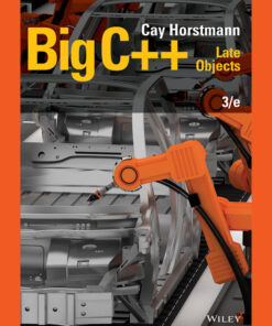 Big C++: Late Objects - 3rd Edition