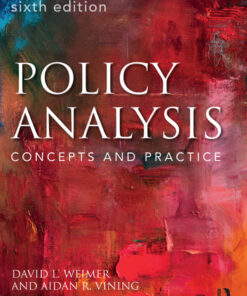 Policy Analysis - 6th Edition