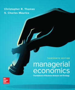Managerial Economics - 13th Edition