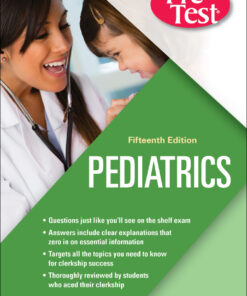 Pediatrics PreTest Self-Assessment And Review - 15th Edition