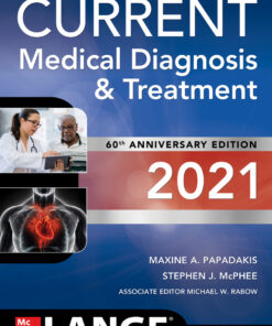 CURRENT Medical Diagnosis and Treatment 2021 - 60th Edition