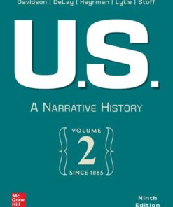 US: A Narrative History, Volume 2: Since 1865 - 9th Edition