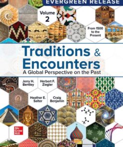 TRADITIONS & ENCOUNTERS VOLUME 2 FROM 1500 TO THE PRESENT: 2025 RELEASE - 7th Edition