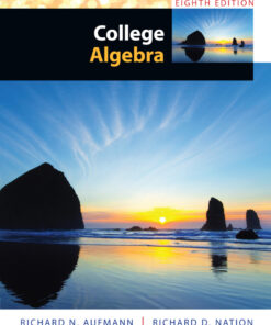 College Algebra - 8th Edition