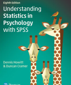 Understanding Statistics in Psychology with SPSS - 8th Edition