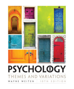 Psychology: Themes and Variations - 10th Edition