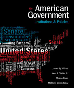 American Government: Institutions and Policies - 15th Edition