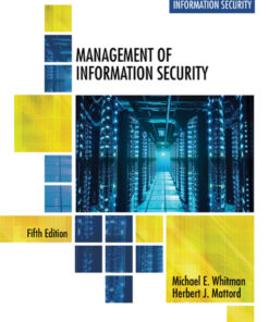 Management of Information Security - 5th Edition