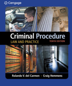 Criminal Procedure: Law and Practice - 10th Edition