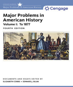 Major Problems in American History, Volume I - 4th Edition