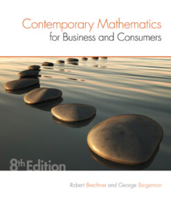 Contemporary Mathematics for Business & Consumers - 8th Edition