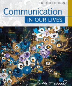 Communication in Our Lives - 8th Edition