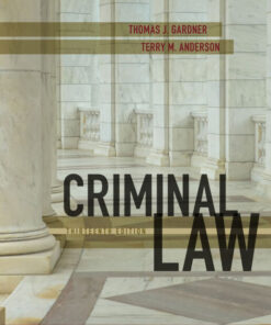 Criminal Law - 13th Edition