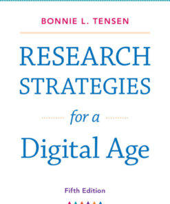 Research Strategies for a Digital Age with 2019 APA Updates - 5th Edition