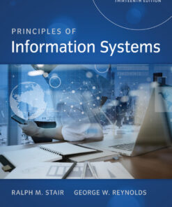 Principles of Information Systems - 13th Edition