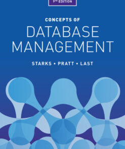 Concepts of Database Management - 9th Edition