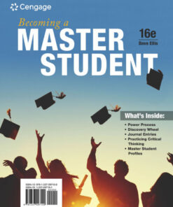 Becoming a Master Student - 16th Edition