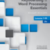 Keyboarding and Word Processing Essentials Lessons 1-55: Microsoft® Word 2016 - 20th Edition