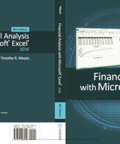 Financial Analysis with Microsoft® Excel® 2016 - 8th Edition