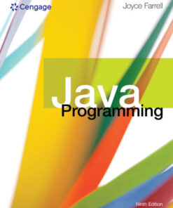 Java Programming - 9th Edition