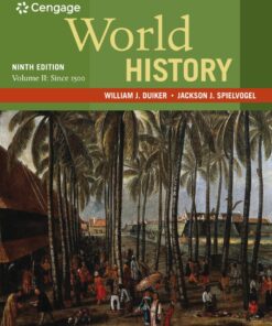 World History, Volume II - 9th Edition