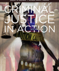 Criminal Justice in Action - 10th Edition