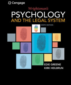 Wrightsman's Psychology and the Legal System - 9th Edition