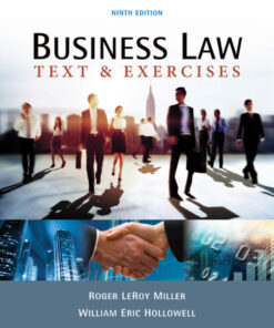 Business Law: Text & Exercises - 9th Edition