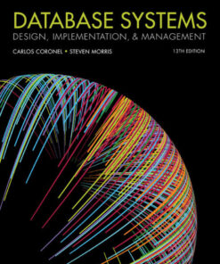 Database Systems: Design, Implementation, & Management - 13th Edition