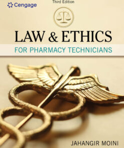 Law and Ethics for Pharmacy Technicians - 3rd Edition
