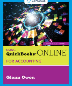 Using QuickBooks Online for Accounting - 3rd Edition