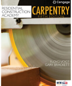 Residential Construction Academy: Carpentry - 5th Edition