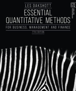 Essential Quantitative Methods - 7th Edition