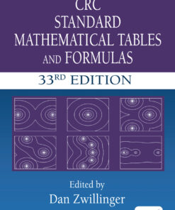 CRC Standard Mathematical Tables and Formulas - 33rd Edition